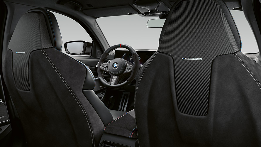 Dossier de siège M Performance BMW M Performance Parts Dossier de siège M Performance BMW M Performance Parts vue en gros plan