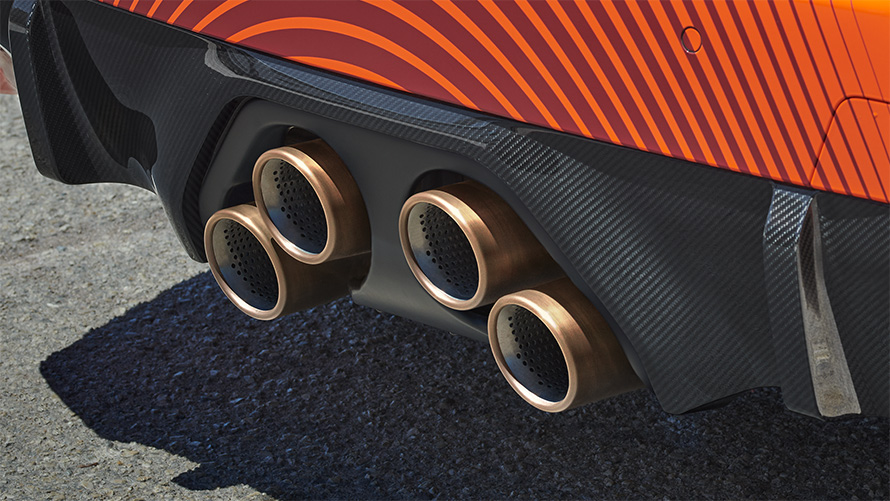 BMW M2 Coupé G87 BMW M Performance Parts vue avant à l’arrêt