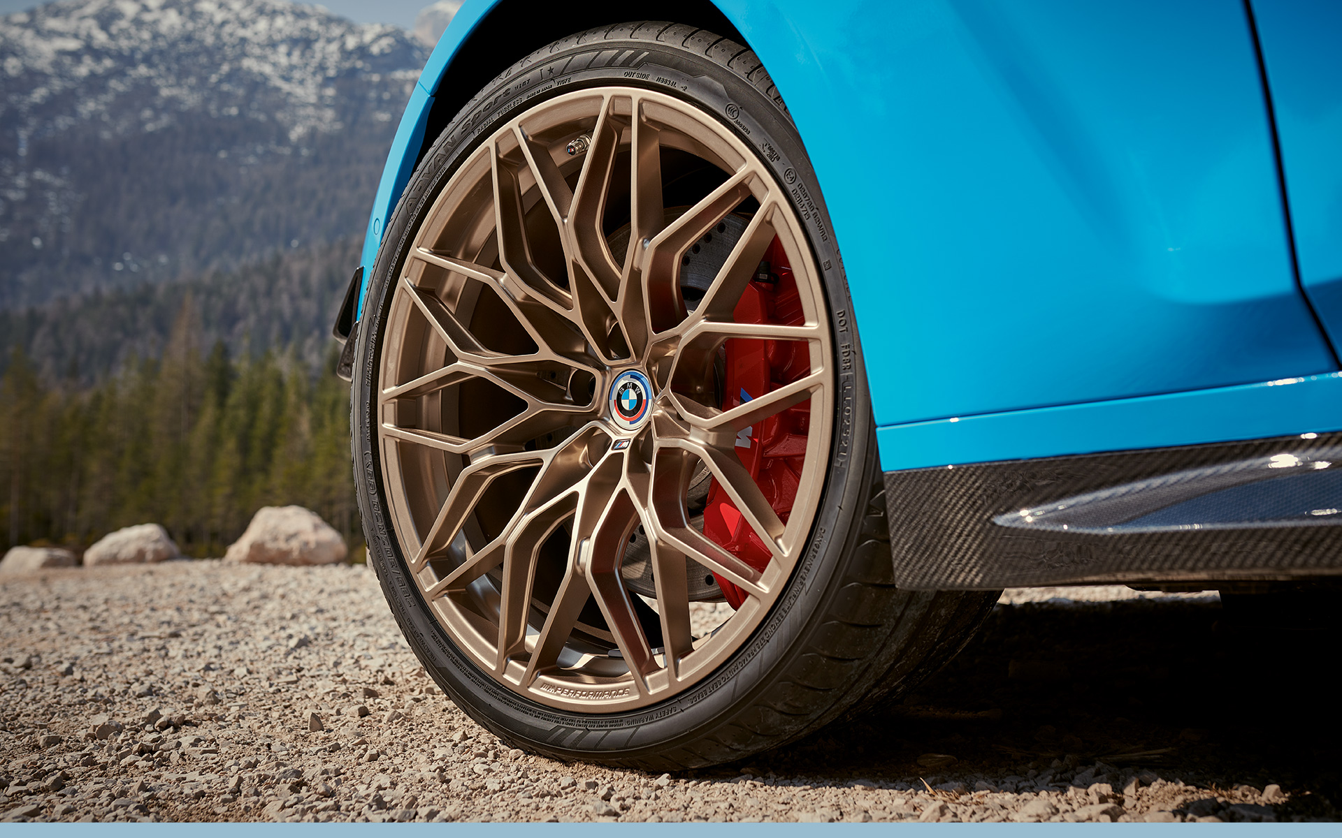 BMW M3 Touring G81 BMW M Performance Parts Jante BMW M3 Touring G81 BMW M Performance Parts Jante vue en gros plan