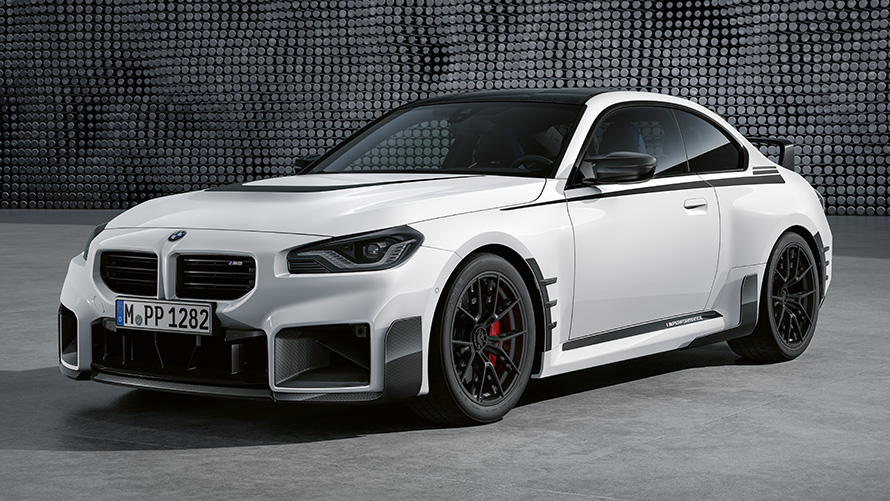 BMW M Performance Parts vue de trois quarts avant