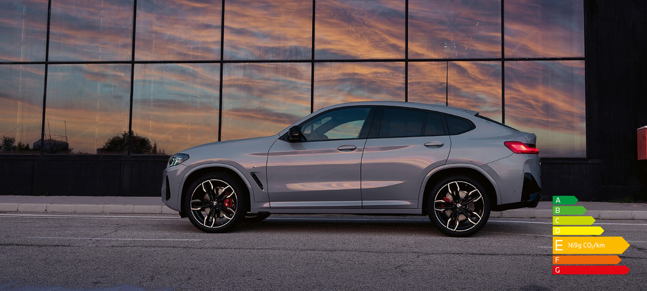 BMW X4 G02 Brooklyn Grau Vue de profil 2021
