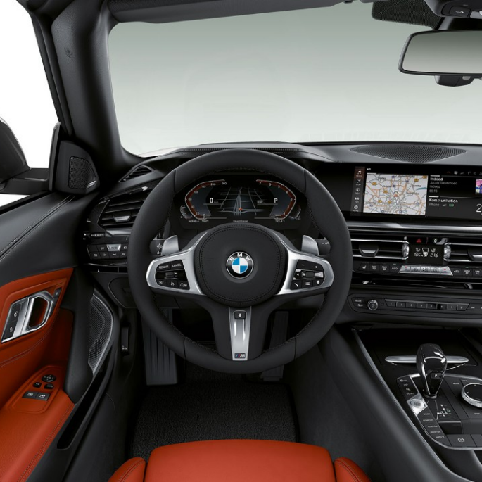 BMW Z4 Roadster en Modèle Sport BMW Z4 Roadster en Modèle Sport, volant et place du conducteur